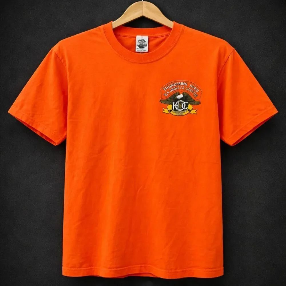 Harley Davidson Thundering Herd HarleyElk Grove, CA Graphic Tee Shirt T-Shirt M